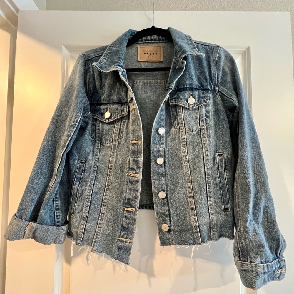 Blank NYC Size S Demin Jacket